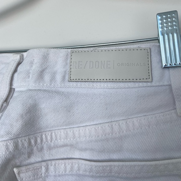 RE/DONE High rise Stove Pipe Jeans size 28 NWT - Picture 7 of 8